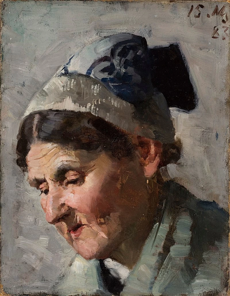 Ritratto di vecchia signora - Finnish National Gallery